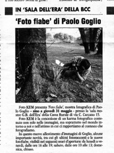 PopoloCattolico-BCCb Articolo su Fotofiabe di Foto KEM a Treviglio