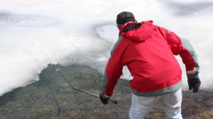Paolo Goglio- action rod su lago ghiacciato 5