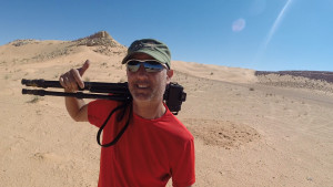 Paolo Goglio, riprese nel Sahara
